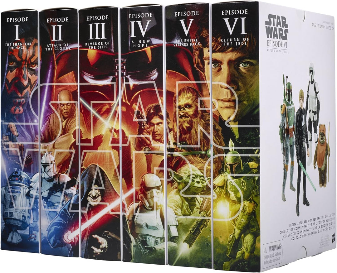 Hasbro Star Wars Episode I Digital Release Commemorative Collector Set mit 4 Figuren