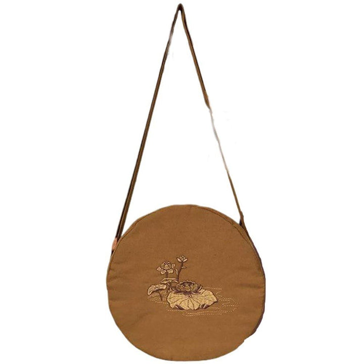 Buddhistische Tasche Mönch Buddha Klangschale Tasche Tibetische Klangschale Umhängetasche Meditation