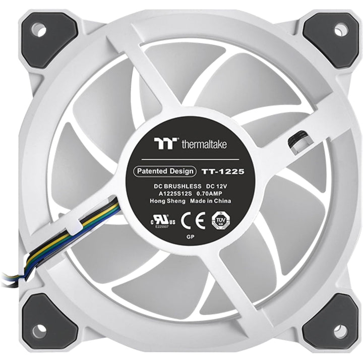 Thermaltake Riing Quad 12 RGB Radiator Fan TT Premium Edition 3 Pack - Weiss