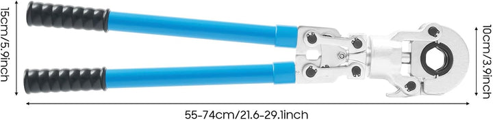 MINRS Presszange Kupferrohr, V-Kontur und TH-Kontur Handpresszange Kupferrohr Presszange Verbundrohr