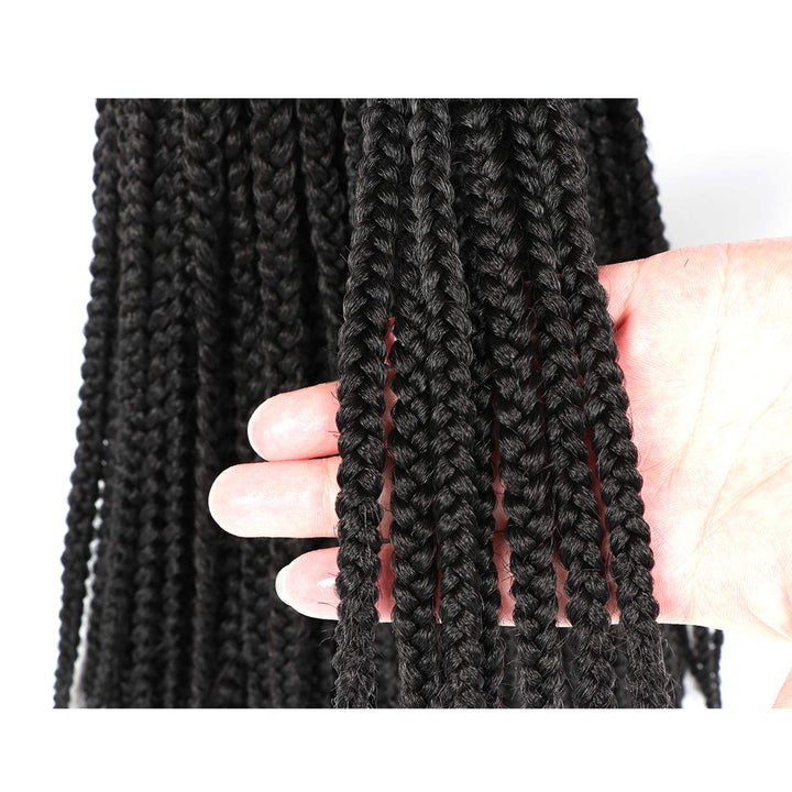 7Packs Box Braids Crochet Braids Hair Extensions Kanekalon Kunsthaar Crochet Hair Braids Haare Kunst