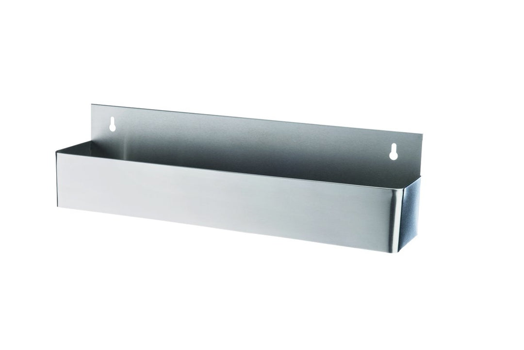 Flaschenregal, 1-stufig, aus Chromnickelstahl - zur Wandmontage/für 6, 8 oder 10 Flaschen (Für 6 Fla