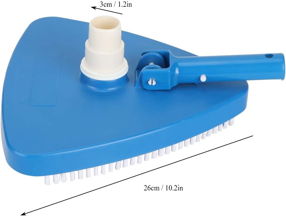 A sixx Weit verbreiteter dreieckiger Poolsaugkopf, dreieckiger Poolreinigungskopf, Poolstaubsaugerte