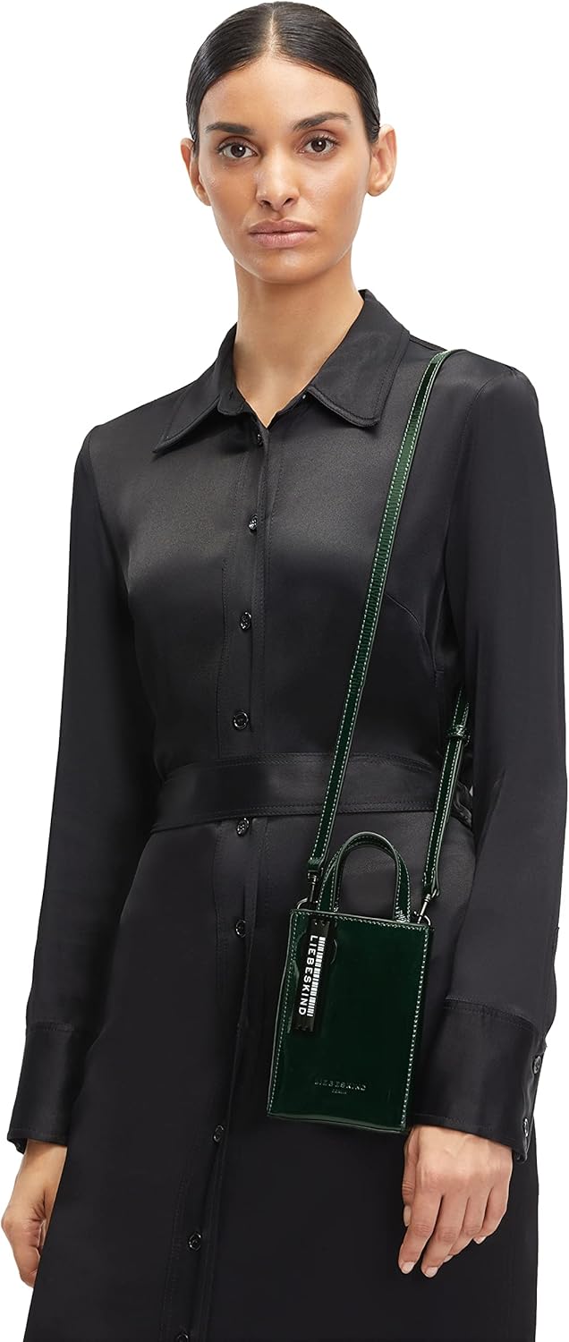 Liebeskind Damen Pb Naplack Paperbag Tote XS Cedar, Cedar