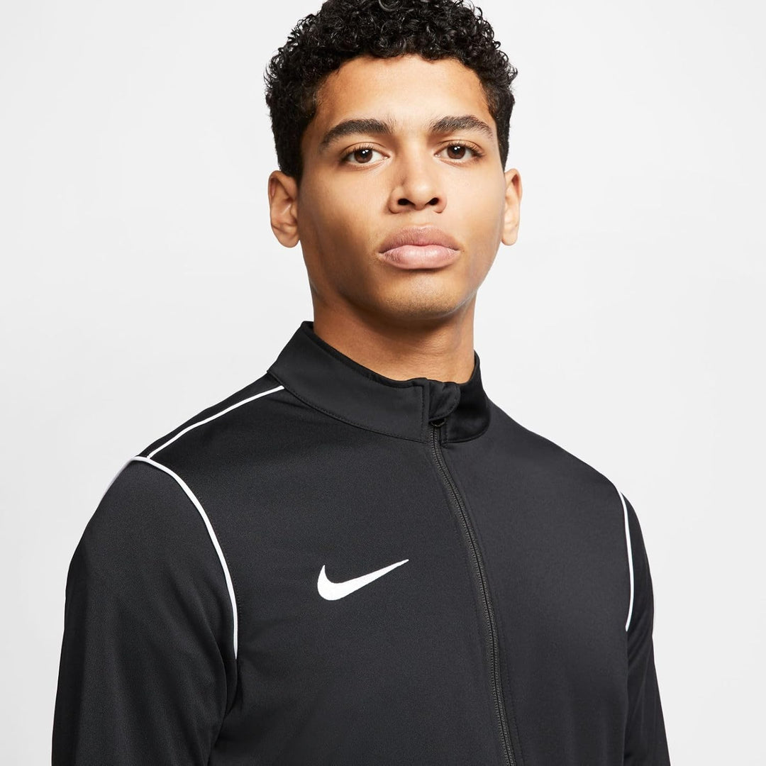 NIKE Men's M Nk Dry Park20 Trk Jkt K Sport Jacket (pack of 1) S Black/White/White, Small Black White