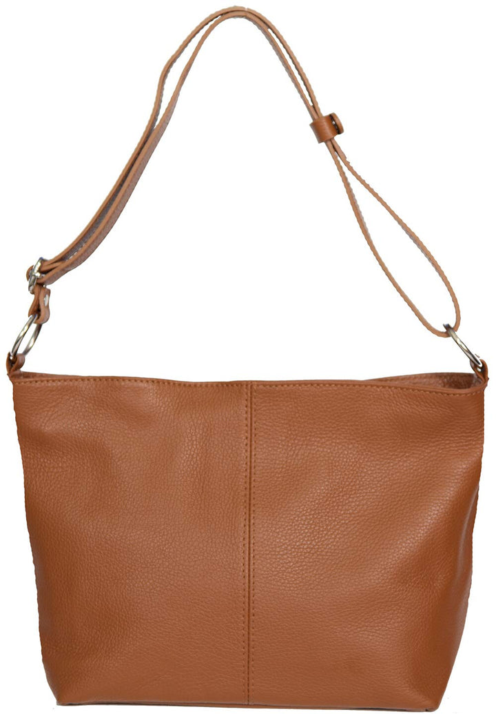 LucieElle Damen Ledertasche, Umhängetasche, Leder, Damen, Schultertasche, Leder, italienisch, Handta