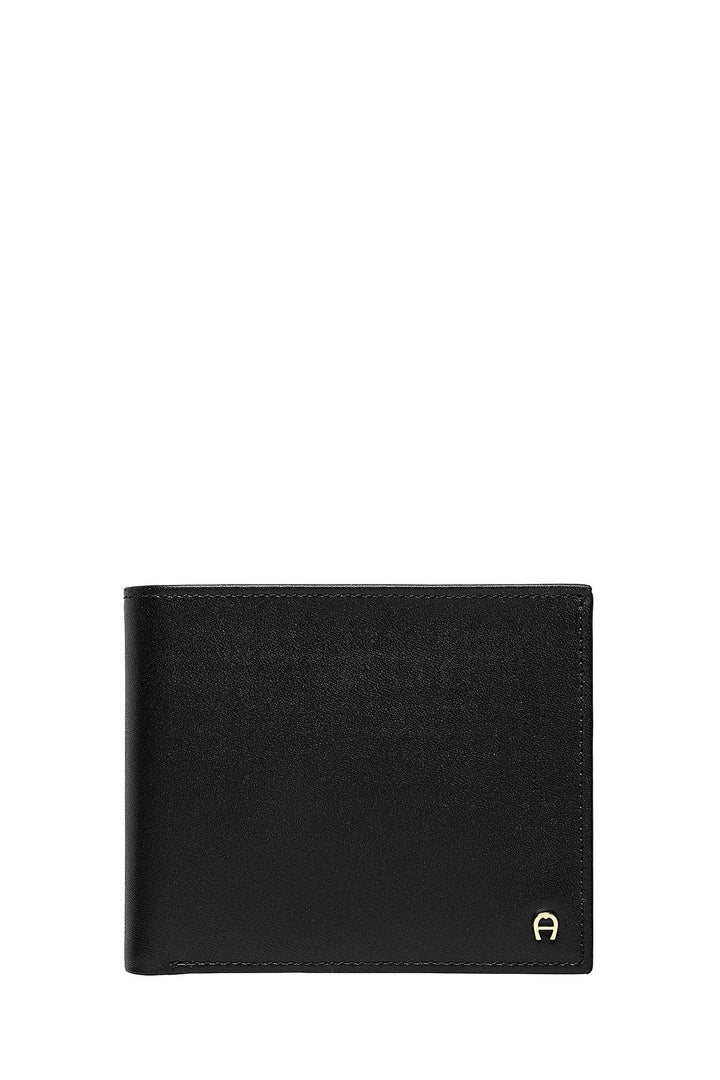 Aigner Portemonnaie 152681 , Querformat schwarz