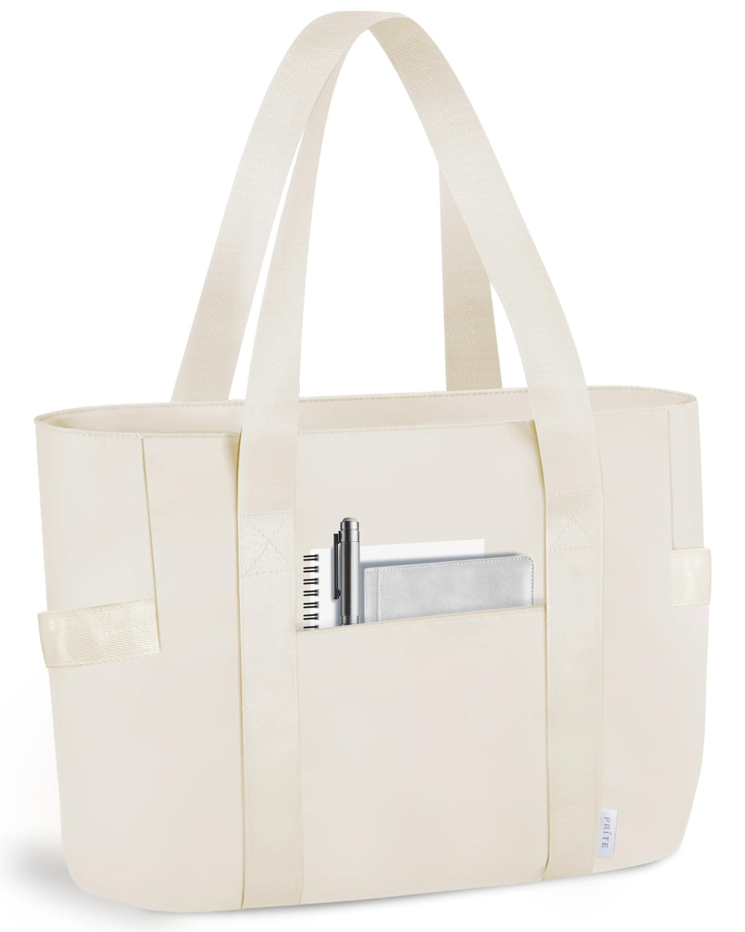 Prite Laptop-Tragetasche für Damen, wasserdichte Schultertasche mit 40,6 cm Computerfach für Arbeit,