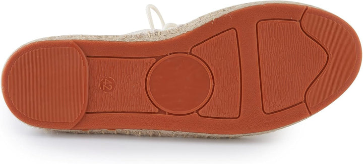 Alexis Leroy Lace Up Herren Espadrilles 42 EU Beige 22ss, 42 EU Beige 22ss