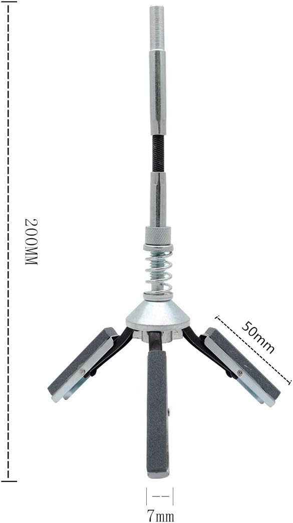 TOTMOX Einstellbarer Zylinder-Hon-Entglaser, 2" Stein Auto Motor Zylinder Schleifen Brems-Hon-Welle