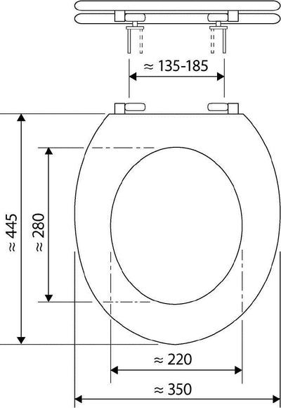 SITZPLATZ® WC-Sitz mit Absenkautomatik, buntes Dekor Beetle, Toilettensitz mit Holz-Kern & Fast-Fix