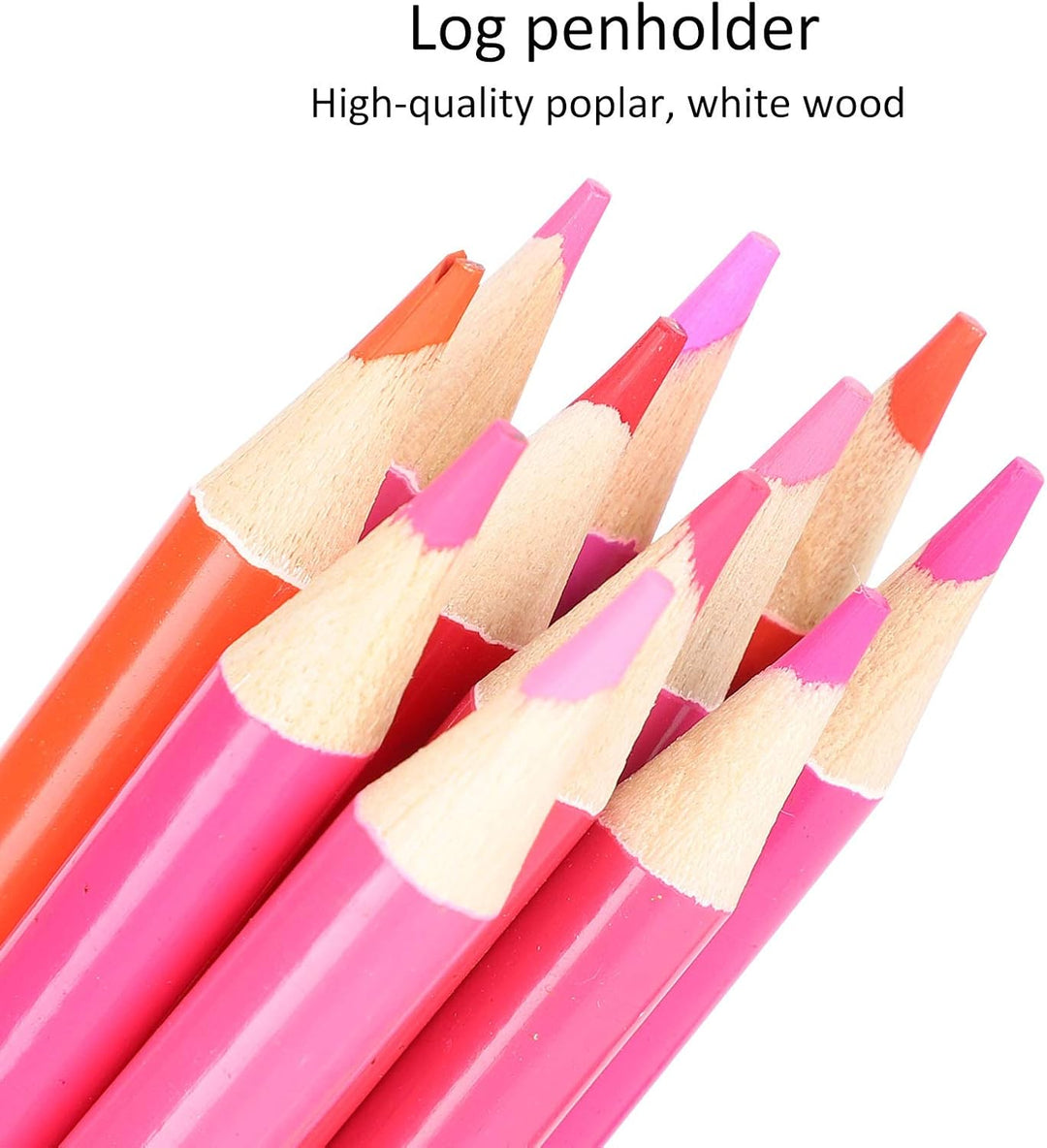 Zerodis 180pcs Holzskizzenstifte Set, farbige Kunststifte Sketch Travel Set Künstler Drawing Kit Prä