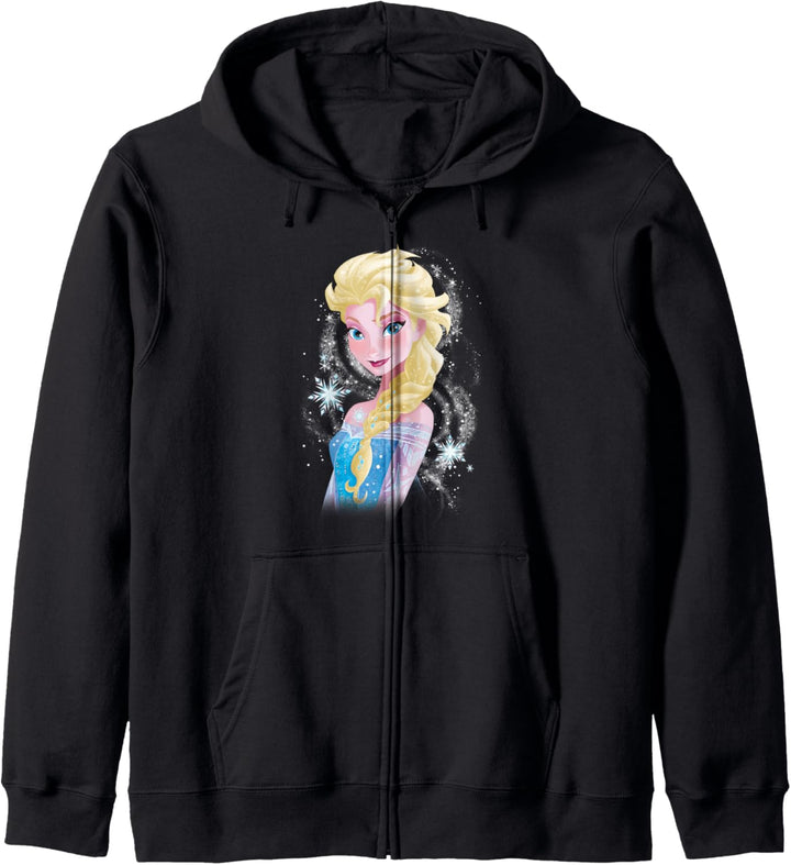 Disney Frozen Elsa Snowflake Swirls Kapuzenjacke