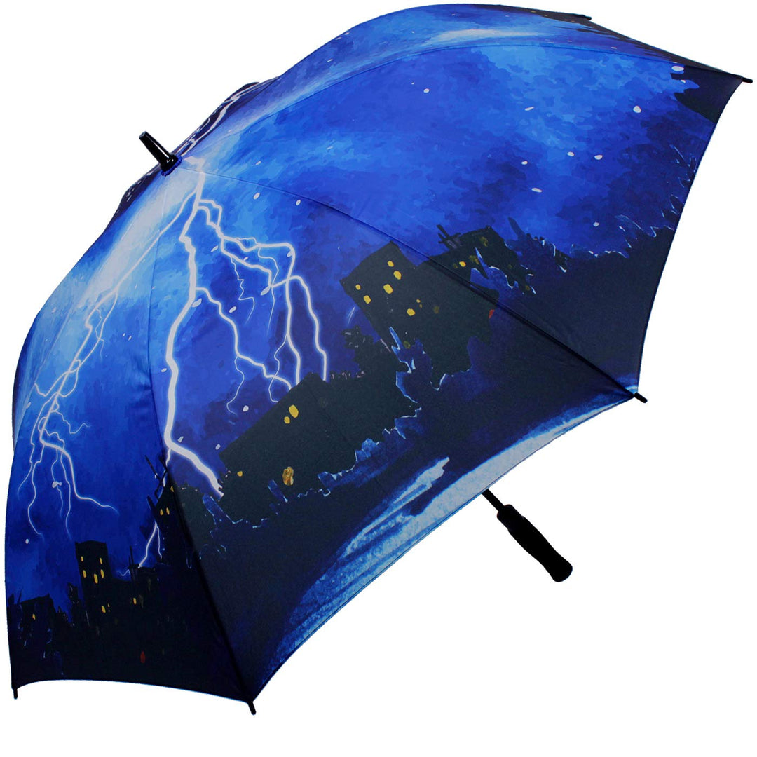 iX-brella Regenschirm Thunderstorm - Golfschirm Automatik Gewitter Golfschirm Automatik, Gewitter Go