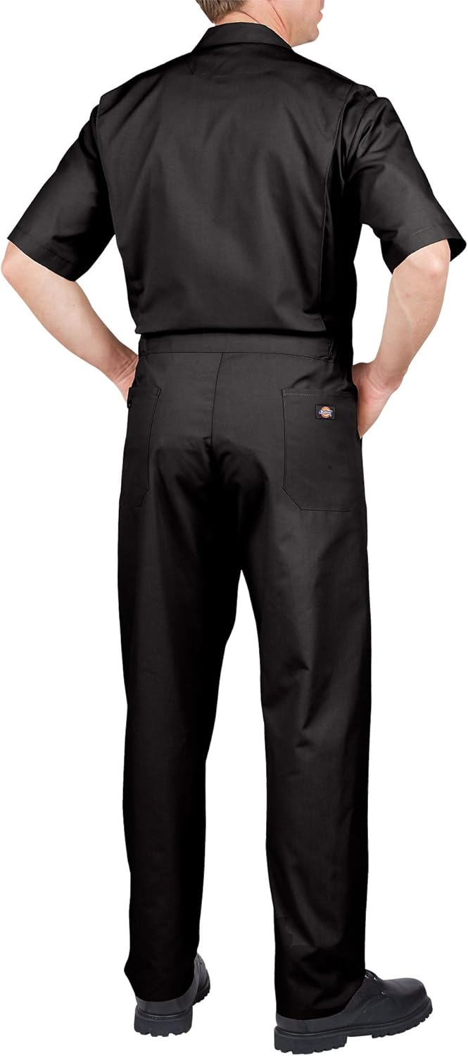 Dickies Herren Big-Tall Short Sleeve Coverall Big-Large Kurzarm-Overall 40 IT regolare Dk Navy Xl, 4