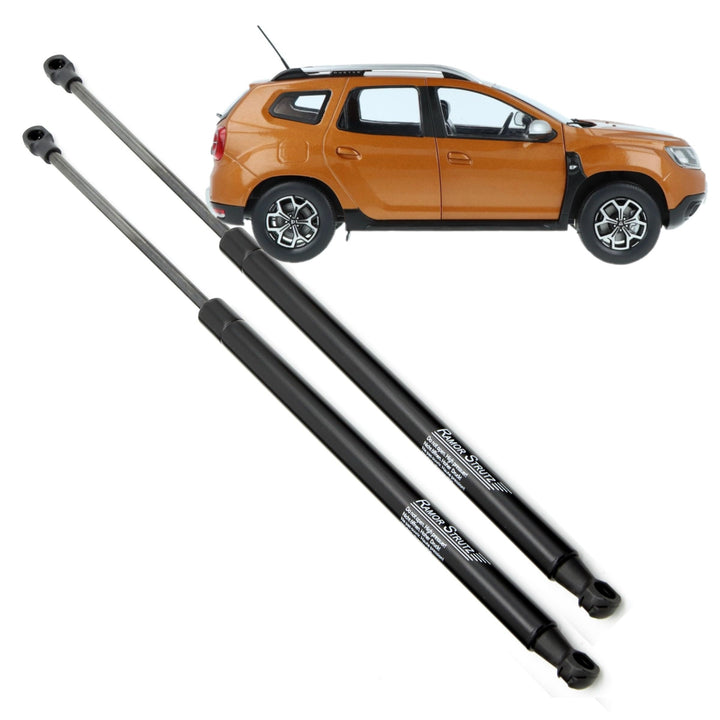 2x Heckklappe Gasdruckfedern kompatibel mit Dacia Duster Mk2 2017-2023 Heckklappe Gasfedern Ersatz f