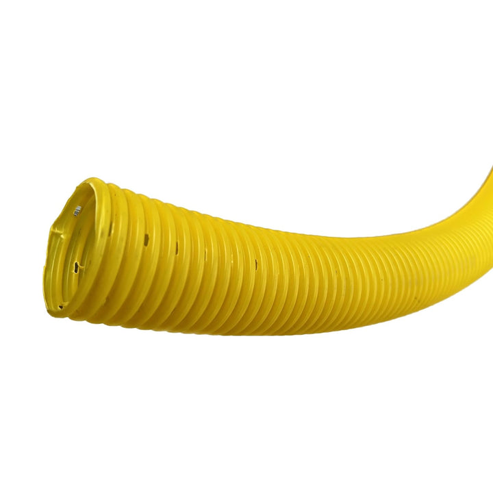 Drainagerohr DN50 10m gelb PVC-U gelocht | Entwässerungssystem Abflussrohr Drainageschlauch Entwässe