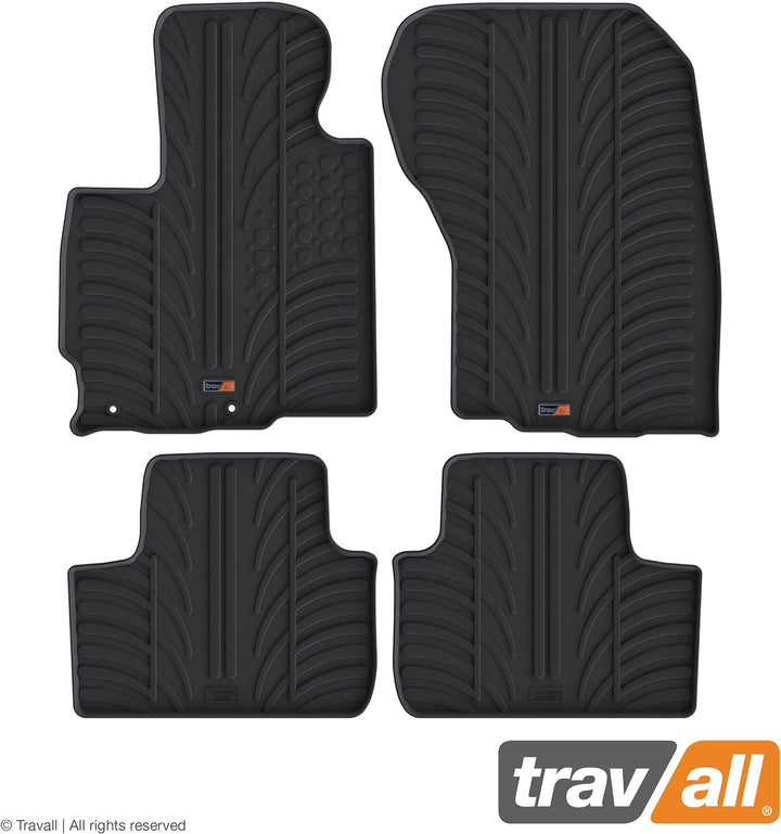 Travall Mats Gummifussmatten Kompatibel Mit Citroen C4 Aircross (Ab 2012) Mitsubishi ASX (Ab 2010) T