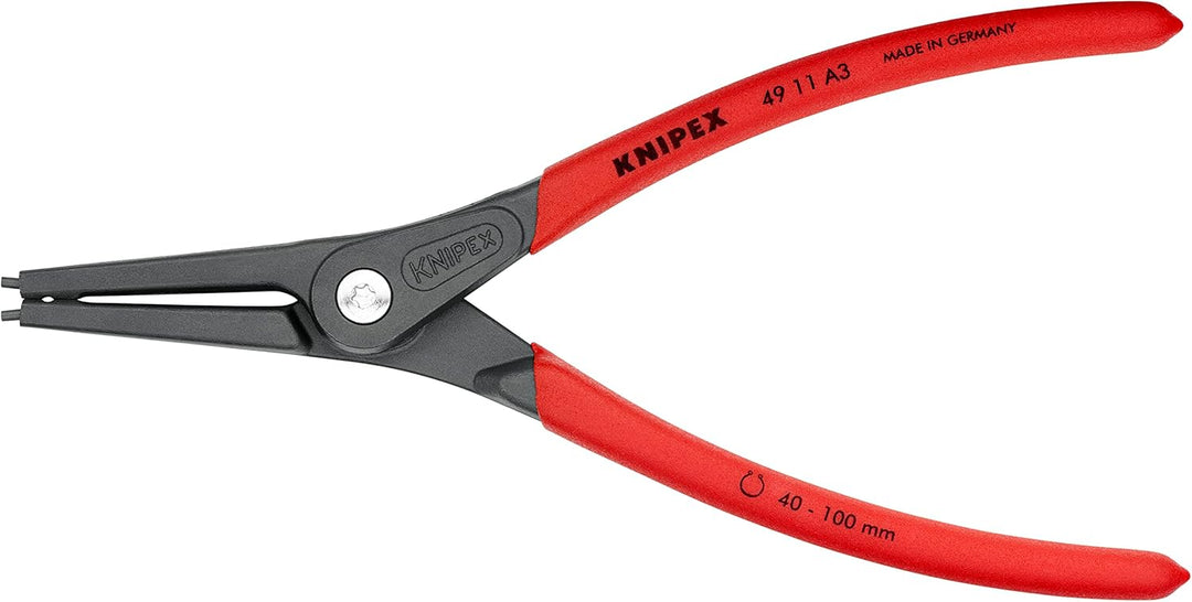 Knipex Sicherungsringzangen-Set 8-teilig 00 19 58 V02 & Präzisions-Sicherungsringzange für Aussenrin
