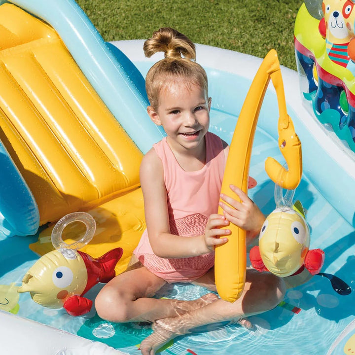 Intex FISHING FUN PLAY CENTER Spielcenter, Multi Color, 1, Bunt, 6.5 cm Single, Single