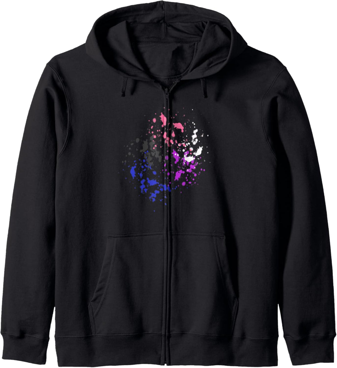 Subtile Genderfluid Pride, Pride-Flagge Kapuzenjacke