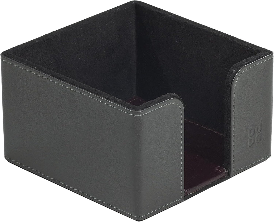 DUDU Schreibtisch-Set aus Leder für das Büro 4-teilig mit Taschenleerer Stifthalter Briefhalter Zett