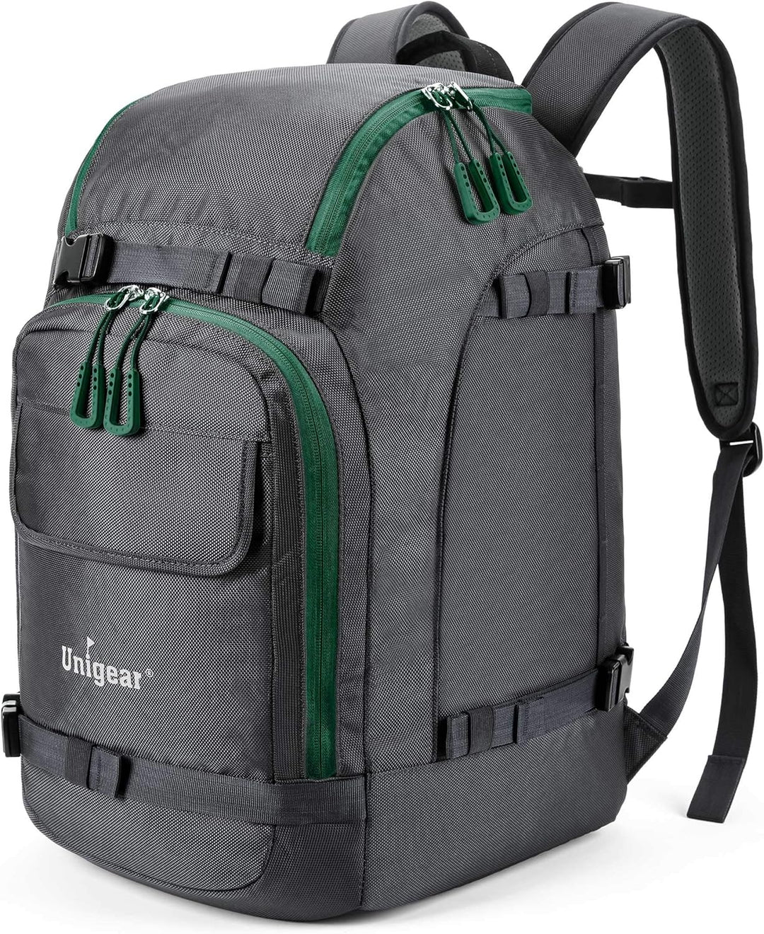 Unigear Skischuhtasche mit Helmfach und Rucksackgurten, Skirucksack Skischuhrucksack mit Helmtasche,