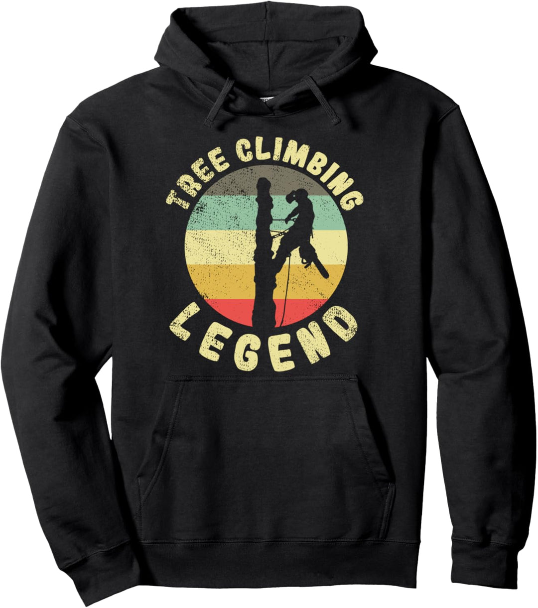 Baumklettern Baumpfleger Baum Wald - Arborist Baumkletterer Pullover Hoodie