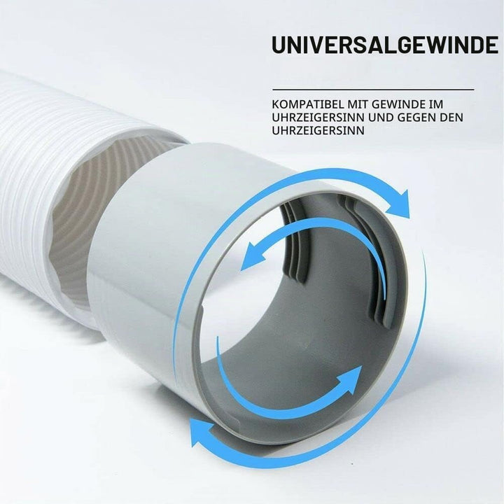 Bysameyee Tragbare Klimaanlage Schlauchverlängerung Kuppler, Universal 13cm AC A/C Abgas Entlüftung