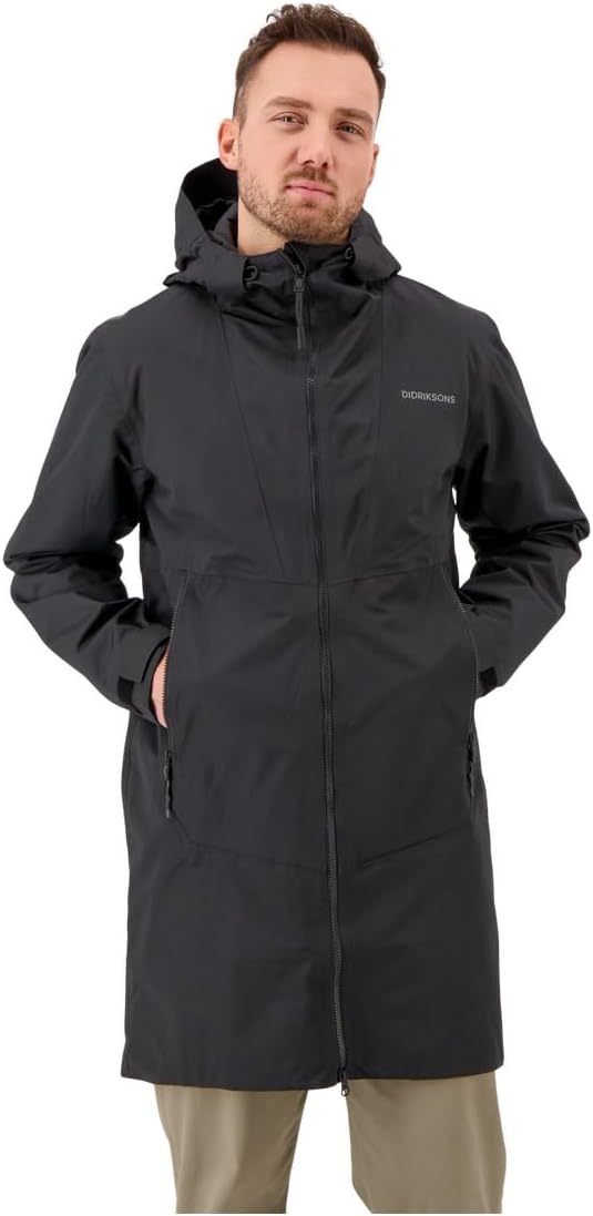 Didriksons Donny 2 Parka Herren grün 2022 Jacke M Schwarz, M Schwarz