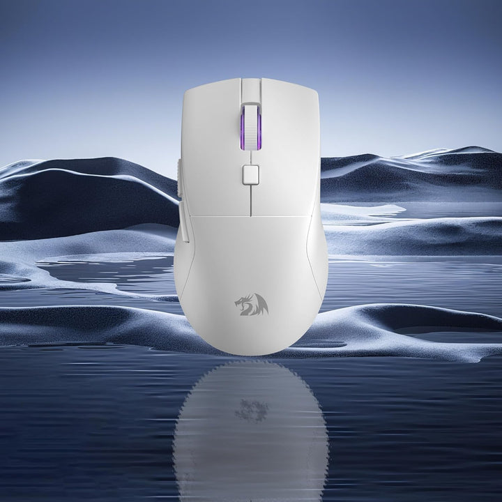 Redragon M618 LIT Kabellose Gaming Maus 10000 DPI 70g Ultraleicht | 6 Programmierbare Tasten Optisch