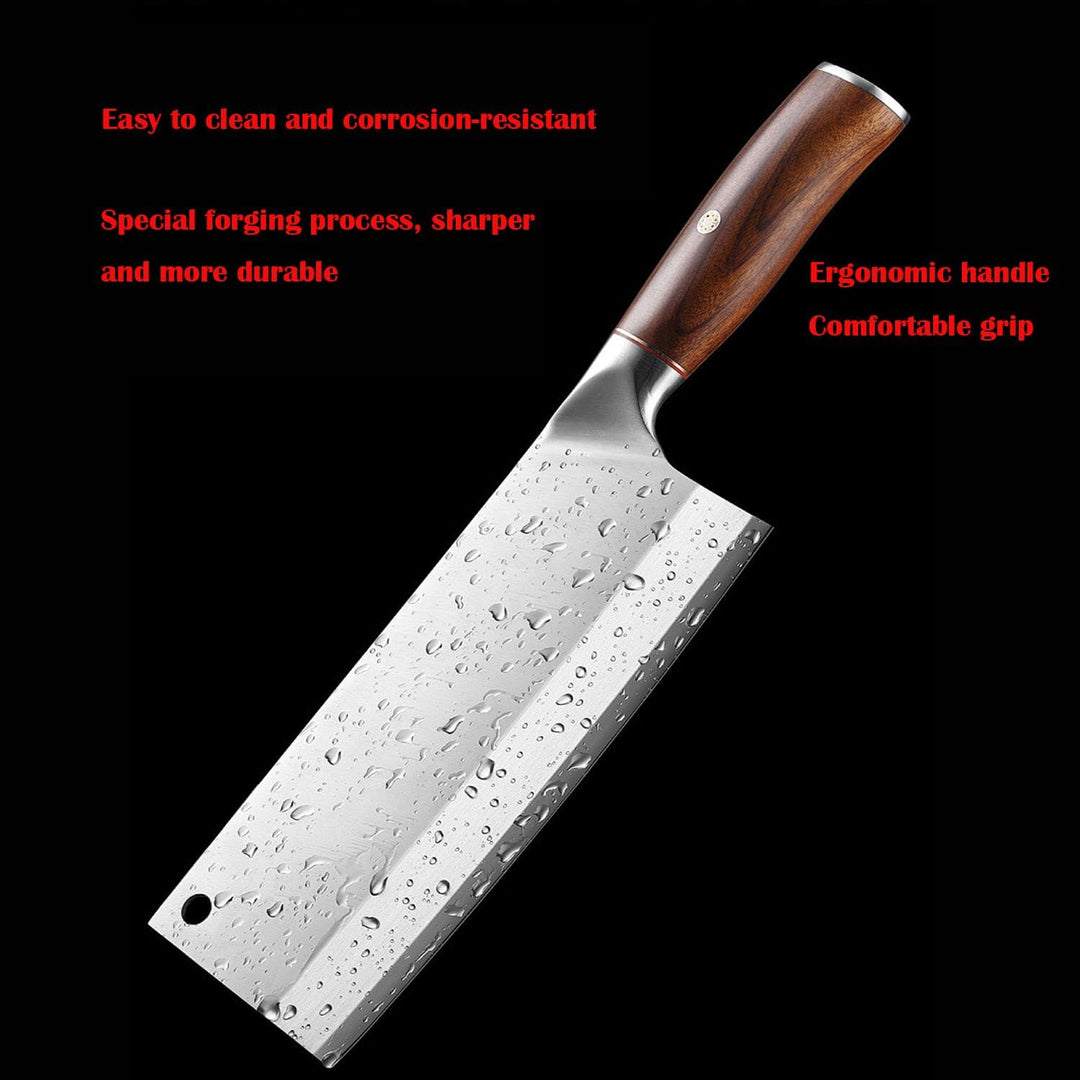 Hackmesser Professionelles chinesisches Kochmesser High Carbon Edelstahl Küchenmesser für Super Shar