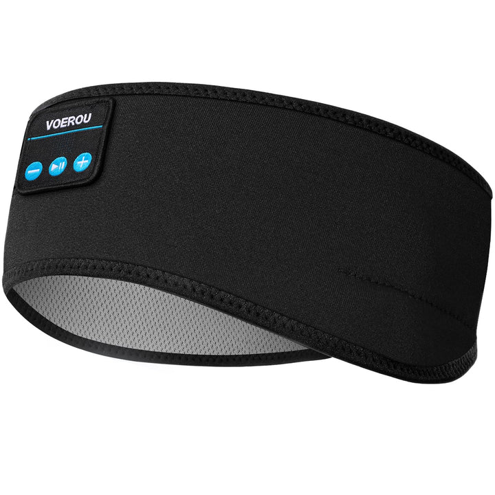 Voerou Sleep Headphones Sportkopfband-Kopfhörer mit ultradünnen HD-Stereolautsprechern zum Schlafen,