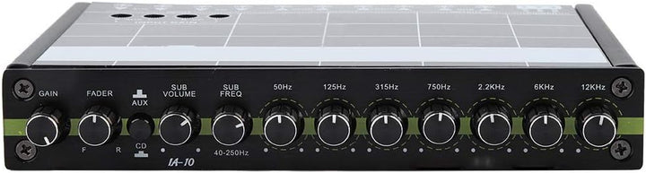 Car Audio Equalizer, Fydun 1 Stücke Auto Audio Stereo EQ Equalizer mit 7 Band