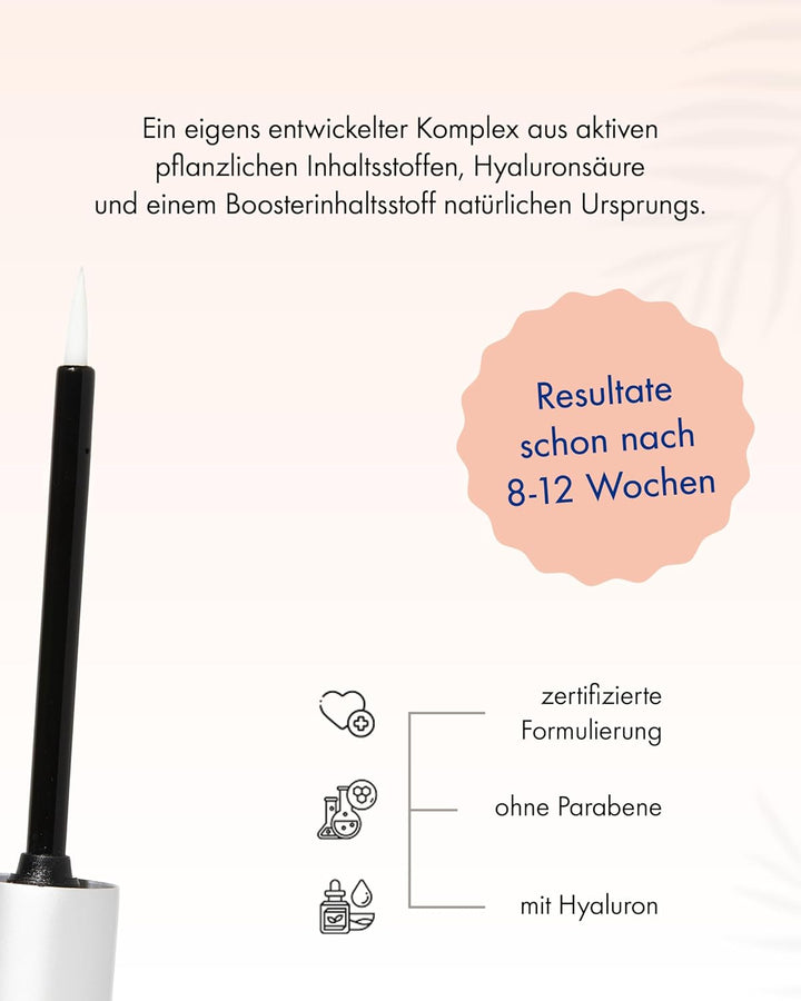 EVOBEAUTÉ evoeye Eyebrow Formula 2.0 6 ml I Augenbrauenserum für dichte Augenbrauen in 8-12 Wochen I