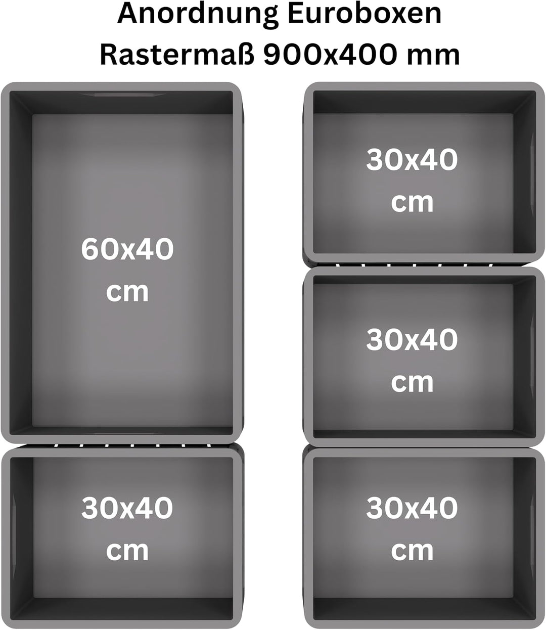 VOBI Heckauszug Kastenwagen (900x400 mm, 200 kg Version), 900x400 mm, 200 kg Version