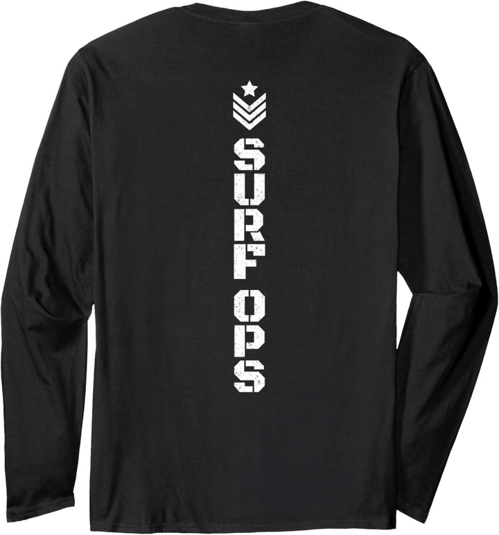 Surf Ops Taktische Doppelseitige Langarmshirt