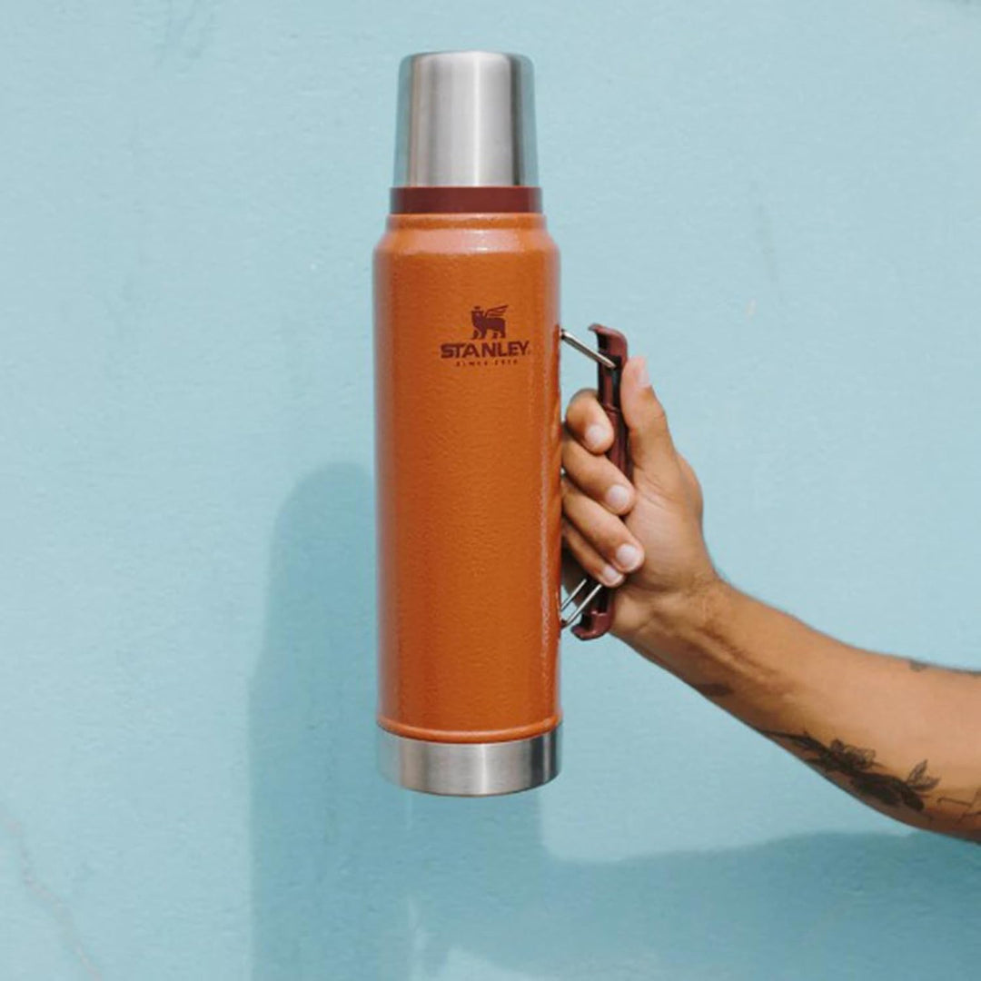 Stanley Classic Legendary Thermosflasche 1.4L - Thermos Hält 40 Stunden Heiss Oder Kalt - Edelstahl