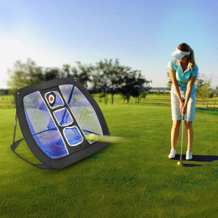 Leapiture Golf-Übungsnetz im Freien Golf-Tennis-Zielübungen Faltbares tragbares Indoor-Golf-Schlagne