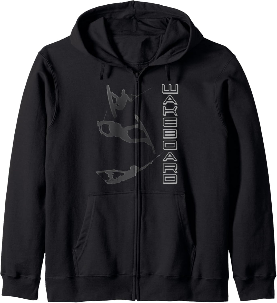 Wakeboard Wakeskate Wassersport Lifestyle Vintage Logo Boot Kapuzenjacke