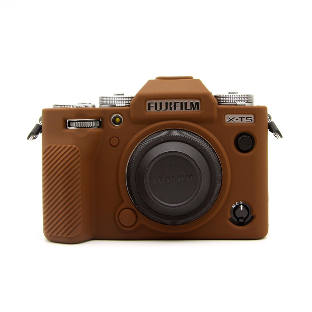 Rieibi Fuji XT5 X-T5 Hülle, Weiche Silikon Schutzhülle für XT5 X-T5 Kamera, Leichte Fuji X-T5 Kamera