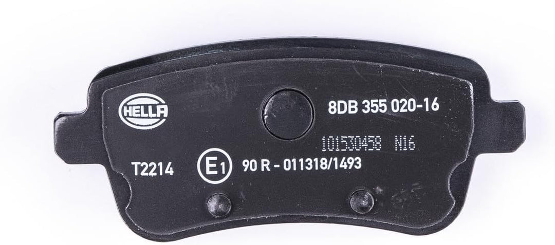 HELLA PAGID 8DB 355 020-161 Bremsbelagsatz - T2214 - Dicke/Stärke: 16.8mm - Bremssystem: TRW - für V