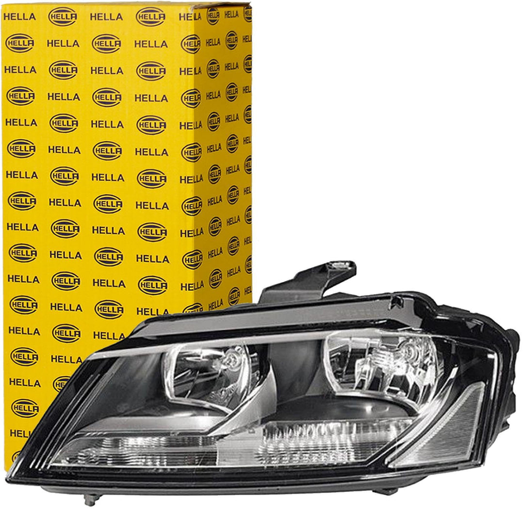 HELLA 1EJ 009 648-011 FF/Halogen-Hauptscheinwerfer - links - für u.a. Audi A3 (8P1) Links (Fahrersei