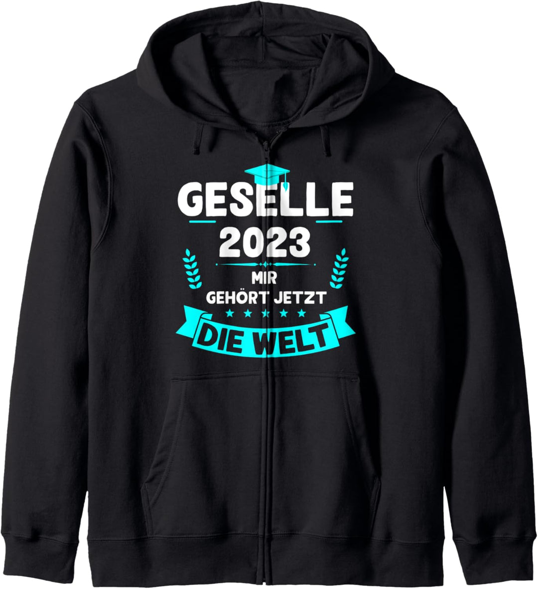 Geselle 2023 Gesellenprüfung bestanden Lehrling Abschluss Kapuzenjacke