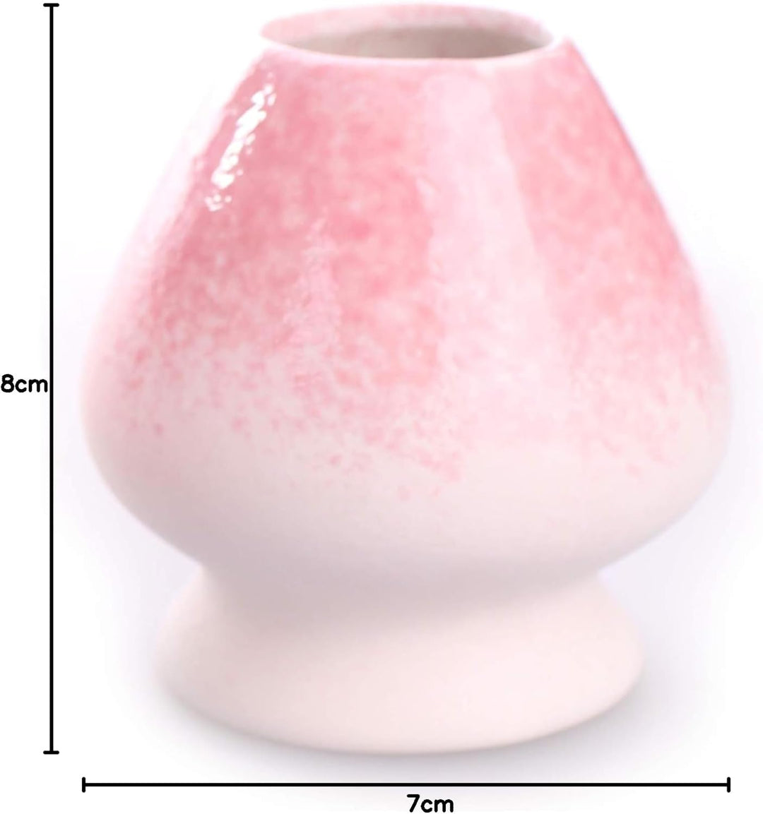 Goodwei Matcha Besenhalter aus Keramik "Chasentate" | Zubehör für Teezeremonie (Sakura), Sakura