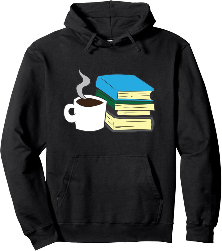 Bücher lesen und Kaffee Bücher und Kaffee Pullover Hoodie