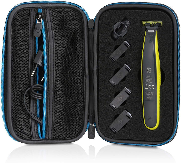 Wicked Chili Schutzhülle kompatibel mit Philips OneBlade Bart Trimmer QP2630, QP2520, QP2530, Face +