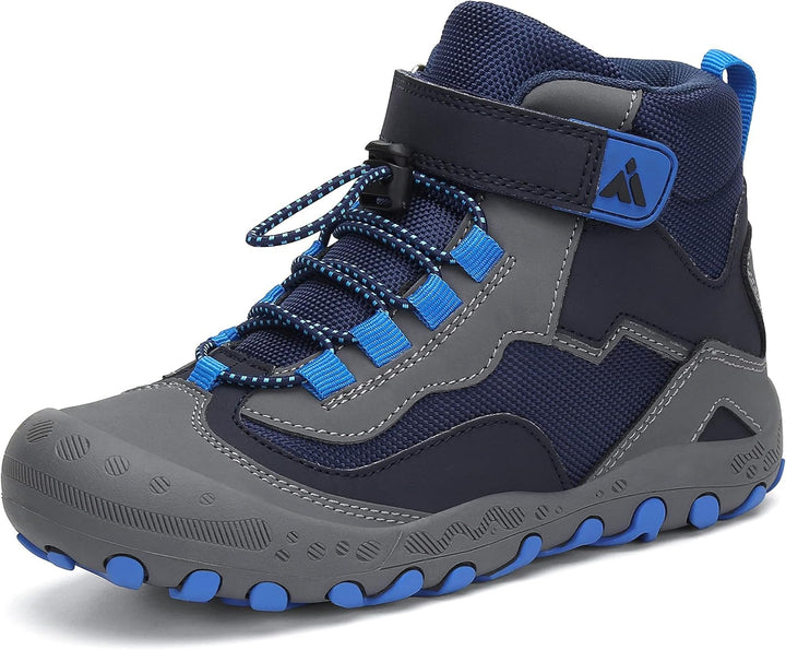 Mishansha Kinder Wanderschuhe Rutschfest Leicht Trekking Wanderstiefel für Jungen Mädchen Gr.24-38 B