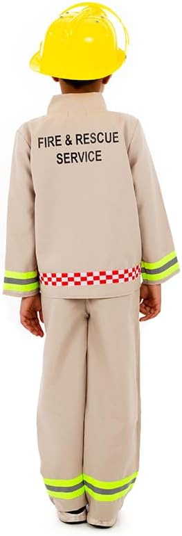 PRETEND TO BEE 1340 Notdienste Fire Fighter Fancy Dress, Multicoloured, 5-7 Jahre