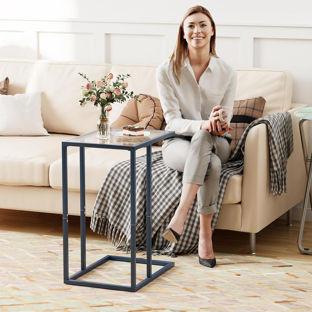 Beistelltisch C Form, Couch Beistelltischs, Kaffeetisch Kleiner Tisch, Sofa Tisch Beistelltische Bet